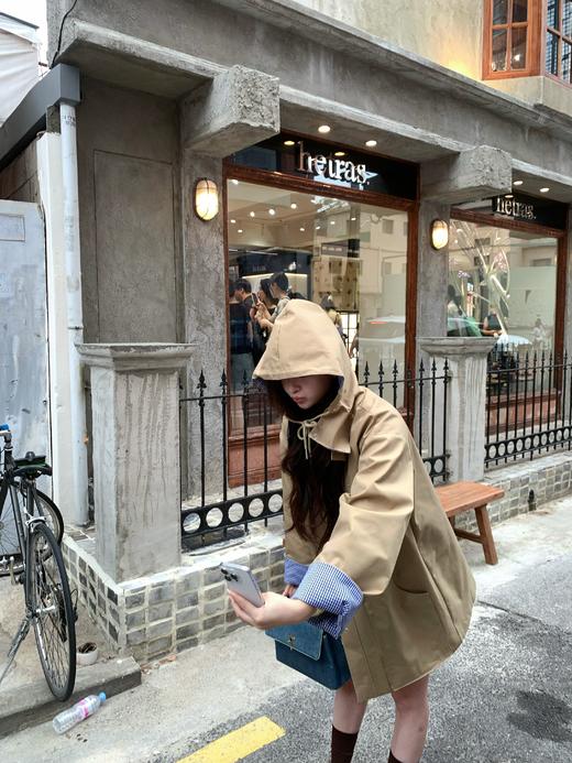 Read Nameless/超重工拼接格子风衣 2025/9/22 商品图3