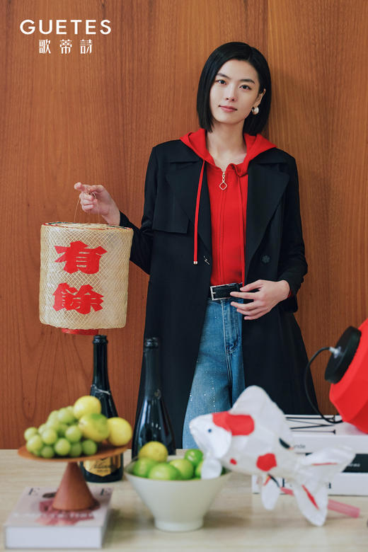 歌蒂诗GUETES女装长风衣1F33F2201 商品图0