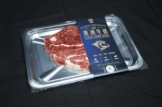 澳洲原切安格斯谷饲雪花牛腩排200g 商品图4