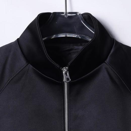 5036SDSA男士秋冬新款痞帅男装美式纯色立领拉链卫衣高街百搭宽松上衣 商品图2