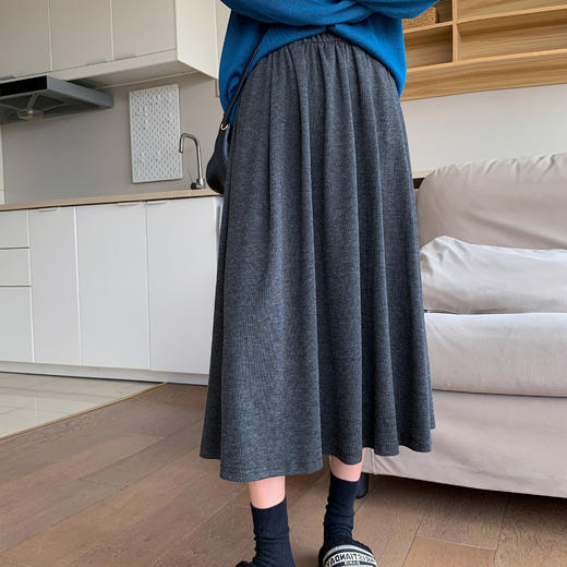 SUDUAN素段 初秋山本风糯米半身裙 遮肉显瘦 4色可选 商品图4