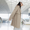 纳趣轻便户外旅行风衣防风防泼水速干抗皱风衣外套女中长款 商品缩略图2