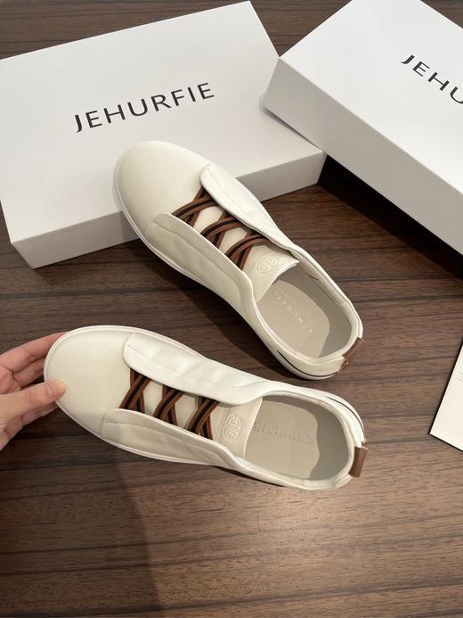 JEHURFIE/纪华菲明星同款～男士舒适一脚蹬撞色休闲鞋AB25303 商品图4