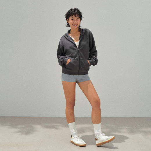 Ariseism 美式复古设计感卫衣短裤套装女秋季新款两件套 商品图4