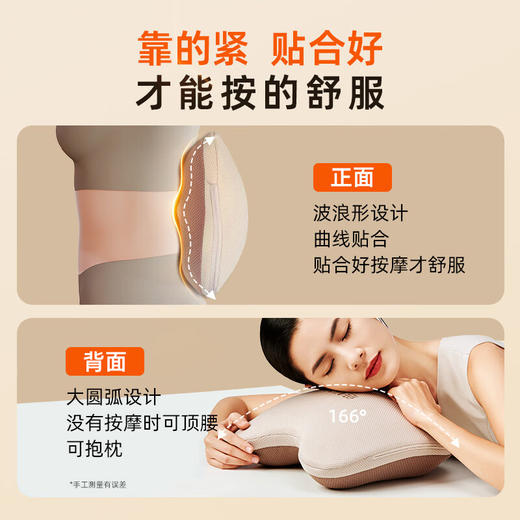 倍轻松头部按摩器iDreamX 一休精灵+倍轻松腰背部按摩仪【HSZQ20.0】 商品图4