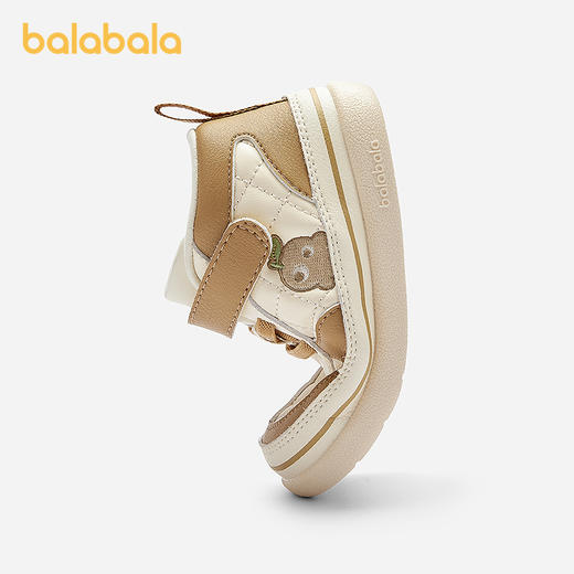 巴拉巴拉童鞋宝宝学步鞋婴儿鞋防滑男童板鞋秋冬舒适鞋子萌趣可爱 商品图2
