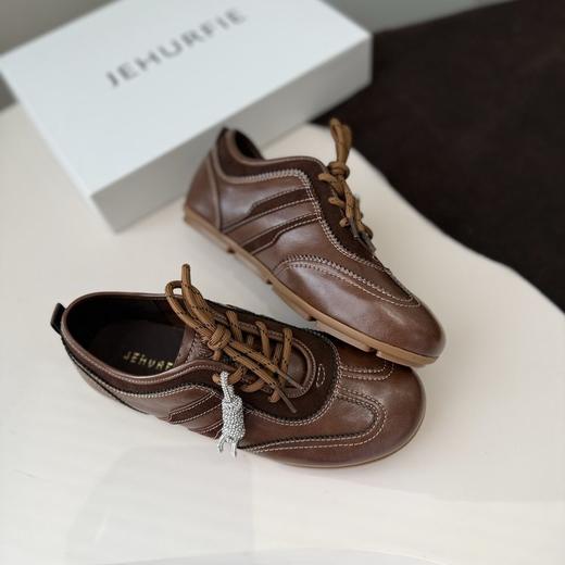 JEHURFIE/纪华菲杨幂同款全羊皮音符德训鞋AB25361 商品图4