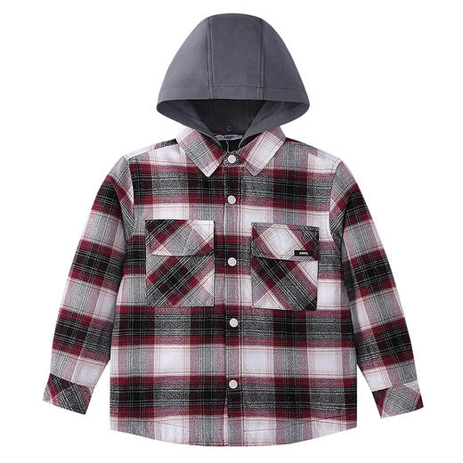 【实体店同款】男童带帽长袖上衣冬季新款安奈儿童装AB541496 商品图6