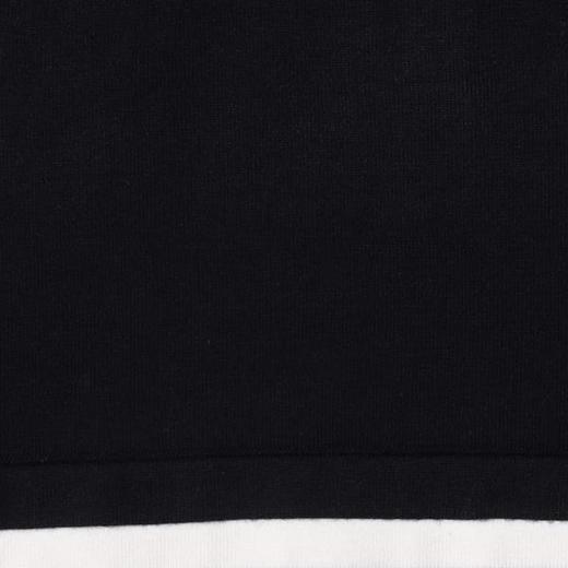 25093SDSA男士秋冬新款痞帅男装韩版简约撞色卷边假两件毛衣百搭针织衫 商品图3