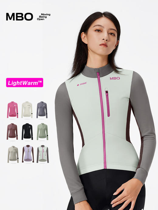 MBO LightWarm™女子秋冬轻暖全能百搭抓绒骑行服 C171(经销商专拍链接，非经销商拍单不发货) 商品图6