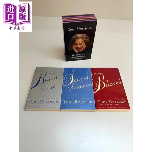 【中商原版】托妮莫里森作品套装 最蓝的眼睛 所罗门之歌 宠儿 Toni Morrison Box Set 英文原版 Toni Morrison 商品图4