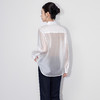 「高货wl」全新升级【铂金会员284/天猫379/差价95】(62604)洛诗琳重工法式立体刺绣衬衫2025秋季翻领小众设计感上衣 商品缩略图2