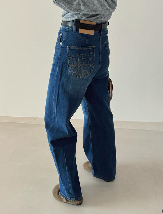 ed弯刀牛仔裤 商品图1