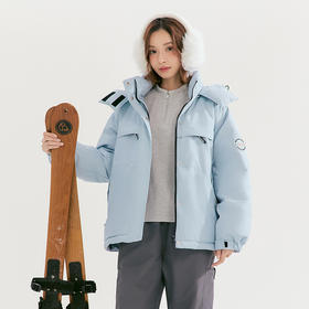 笛莎Deesha青少年女童羽绒服2025冬季女童工装户外羽绒服