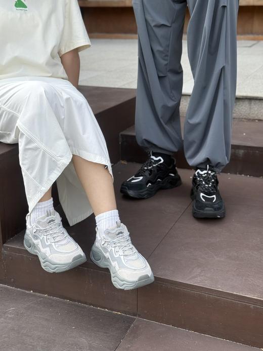 【百元疯抢！】某乐同源厂奶白老爹鞋！全网颜值天花板！5cm隐形增高+云感软底！穿上直接暴瘦20斤‼️ 大长腿特效拉满 商品图5