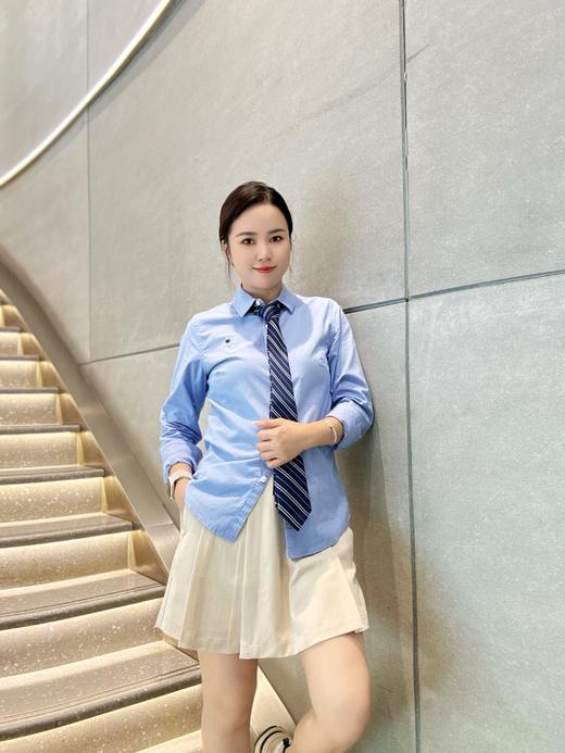 佐丹奴女装25年新款威廉王子长袖衬衫05345038 商品图3