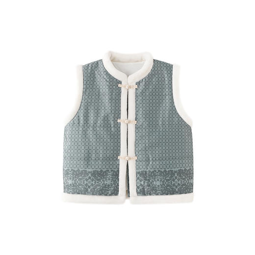 【商场同款】英氏儿童马甲男宝宝男童冬季新年喜庆拜年马夹新款 商品图4