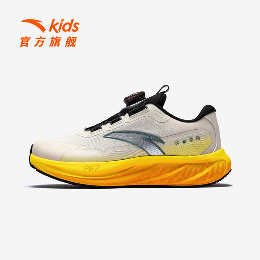 ANTA儿童运动鞋男大童跑步鞋25年冬季新款旋钮扣PG7旅步跑鞋312545526 商品图7