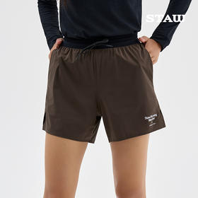 STAW世拓基础休闲运动短裤透气户外马拉松跑步训练四分速干裤男女