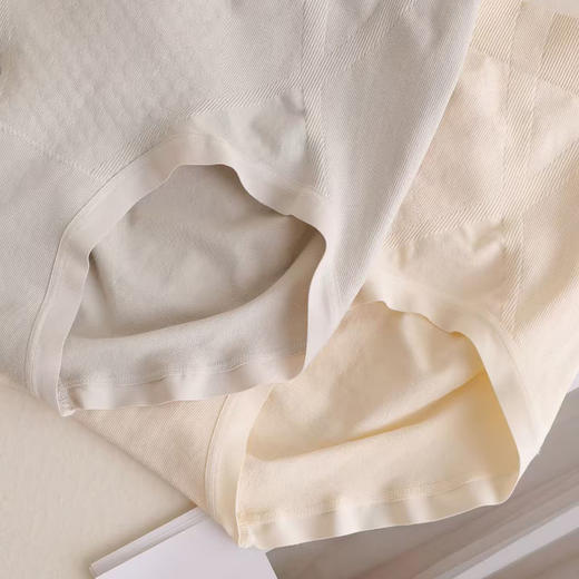 女士高弹提臀收腹柔滑舒适裸氨无缝内裤三角裤325 商品图4