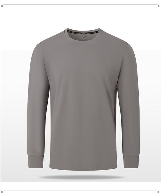 冰感防紫外线黑科技【会呼吸的长袖卫衣T恤｜运动不闷汗｜360°弹性】💨BS23178-L 商品图2