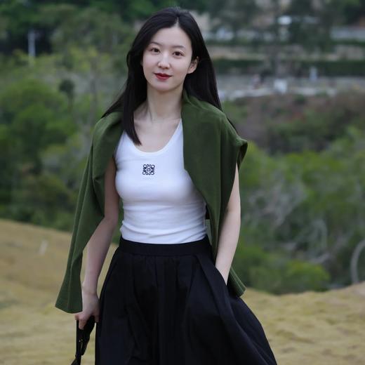 暗冷杉绿V领开衫 | 显高显瘦，温柔又慵懒的早秋气质（3-5天发货） 商品图2