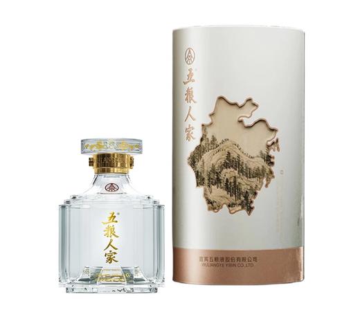 【到手2瓶】五粮液股份 五粮人家富春江荷花丝绸之路浓香型白酒宴请送礼婚宴用酒 52度 500mL ❗售后需要开箱视频❗ 商品图1
