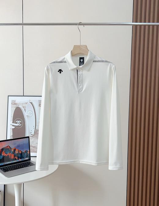点此购买 迪桑特春秋季高尔夫男子长袖POLO衫 37 330914 商品图3