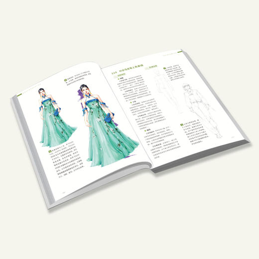 服装设计效果图绘制与表现 唐伟 易林 陈康 主编  谭佳慧 谭为 副主编 北京大学出版社 商品图4