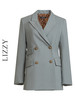 LIZZY 早秋时尚帅气老钱风气质优雅百搭通勤西装外套7878 商品缩略图5