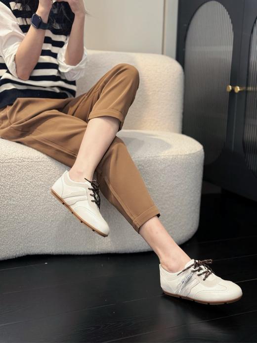 JEHURFIE/纪华菲杨幂同款全羊皮音符德训鞋AB25361 商品图9