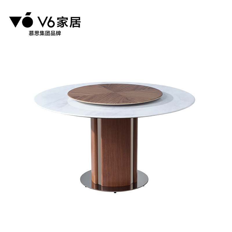 V6家居 TFZ1-100餐台圆舞曲 丨 CFZ1-100餐椅圆舞曲