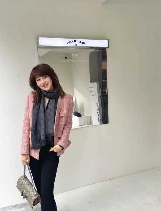 柜子流出GU经典双提花羊毛围巾男女同款 商品图4