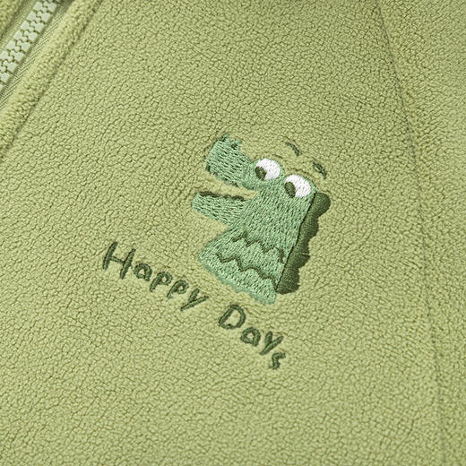 巴拉巴拉童装儿童摇粒绒外套男童女童秋冬动物造型连帽上衣可爱萌 商品图3