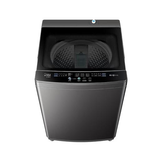 美的（252255）MB12L2 波轮全自动洗衣机 金属钛 门盖高光黑,白玻,普通银丝印 钢化玻璃 波轮式 220V,1Ph 50Hz 商品图2