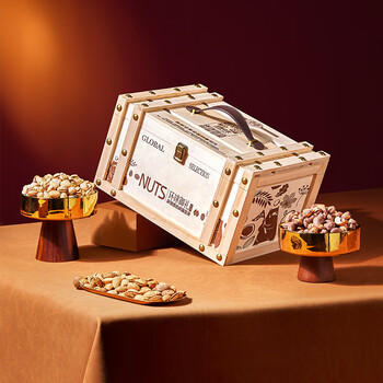 臻味高端坚果干果礼盒2300g商务木箱休闲零食礼品企业团购福利送礼 商品图7