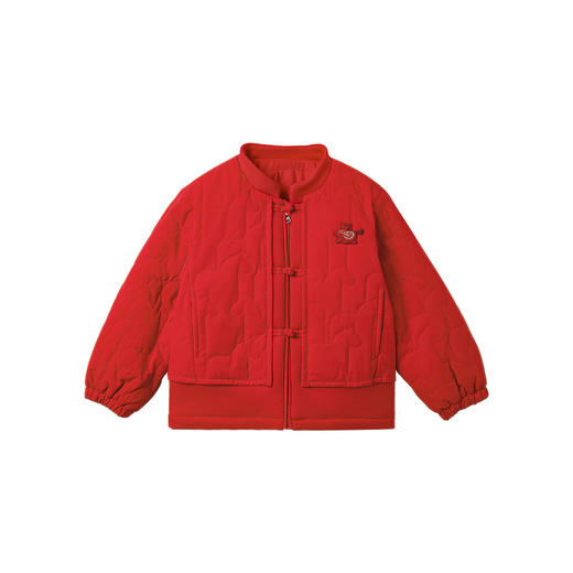 【商场同款】英氏儿童外套男宝男童新年保暖拜年服盘扣喜庆新款 商品图4