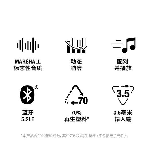 Marshall ACTON III 音箱3代无线蓝牙摇滚重低音音响【HSZQ20.0】 商品图1