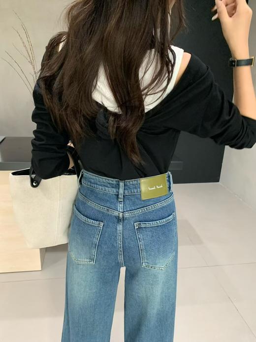 2025新款弹力弯刀裤！灵动显瘦秋季牛仔裤！ 商品图2