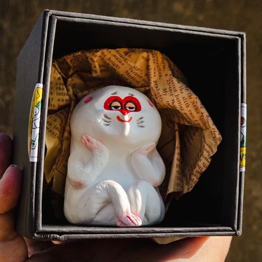 幸运猴子系列多款可选 手工摆件装饰品 家居镇纸创意摆设桌面装饰中式礼物 商品图1