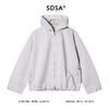 SDSA男士秋冬新款痞帅男装韩版色拉链口袋连帽卫衣开衫休闲外套 商品缩略图1