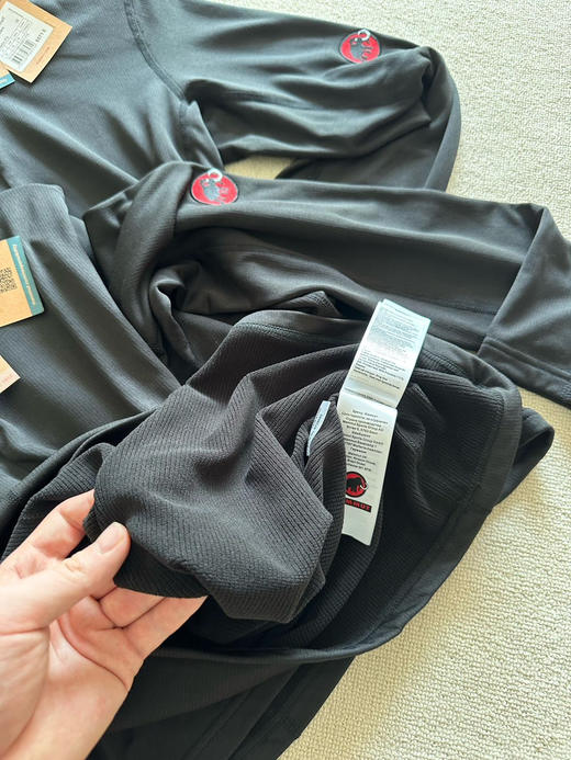 原单正品 Mammut猛犸象红标Aenergy ML Half Zip 男保暖半拉链抓绒套头衫，尺码：M～XXL 商品图7