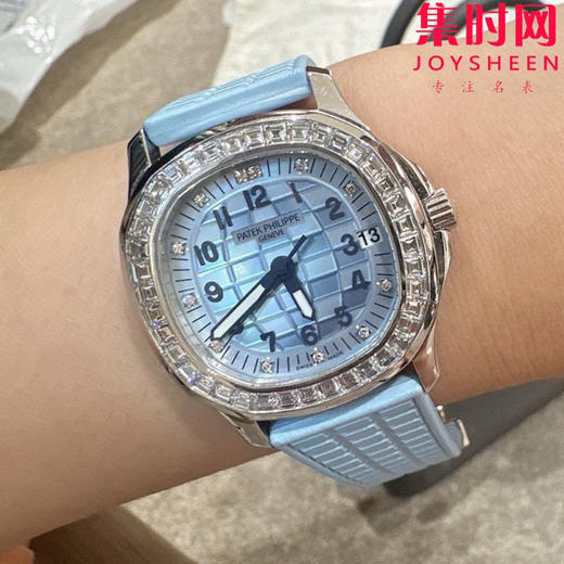 百达翡丽 Patek Philippe AQUANAUT手雷5068系列 PP+手雷女款 78克配重版 调时不止秒 女士腕表
表盘尺寸：35.6mmX8.5mm 商品图1