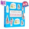 【中商原版】爱丁堡 Walker全景立体书系列 精美折叠插画 Edinburgh Panorama Pops 英文原版 Nina Cosford 商品缩略图0