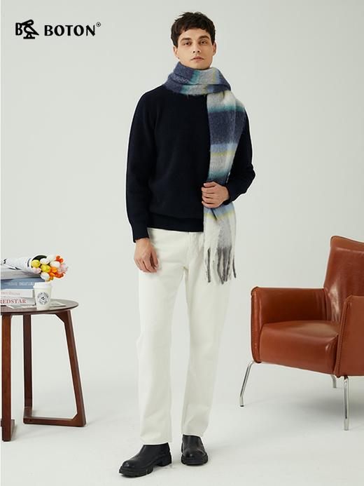 波顿男士秋冬 毛衣 大口袋毛织 合身小众设计长袖款MU736323 商品图2