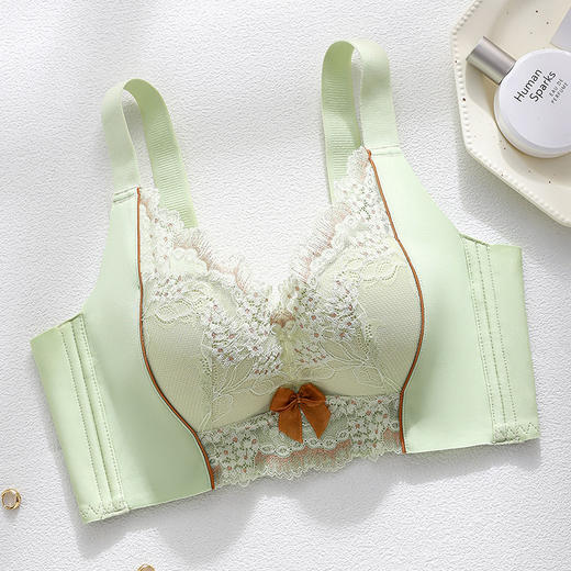 【健康呵护❗️7A抗菌温变内衣】有型承托，丟掉钢圈，甩掉束缚感，任意卷曲！女小胸显大聚拢不空杯调整型防下垂收副乳文胸罩 商品图6