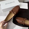JEHURFIE/纪华菲羊皮版～复古玛丽珍T字带浅口单鞋AB25398 商品缩略图1