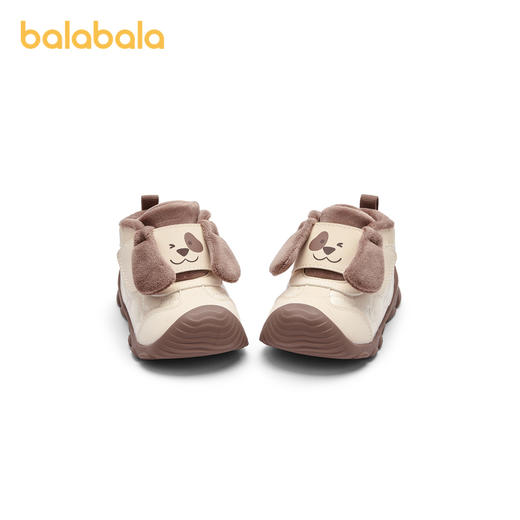 巴拉巴拉童鞋宝宝学步鞋婴儿加绒秋冬男童鞋潮流舒适萌趣动物鞋子 商品图4