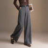 QYM 9521-Y西装裤宽松休闲阔腿裤时尚拖地裤 商品缩略图0