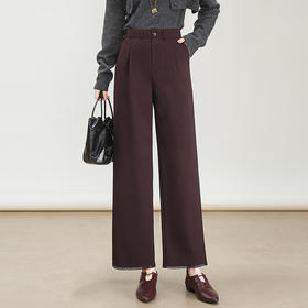 小个子九分休闲裤，窄版修身直筒裤阔腿裤MYX-KDFY-39510-L